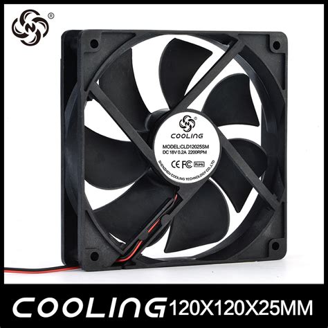 Silent 12025 Fan 120mm X 120mm X 25mm Case Fan 12v 24v 48V