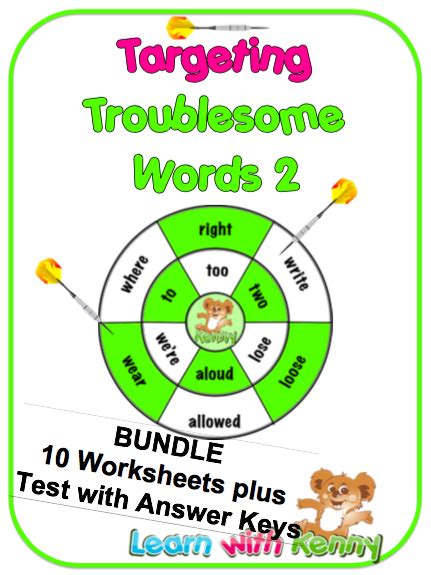 Bundle 2 Targeting Troublesome Words Differentiated Learning Words