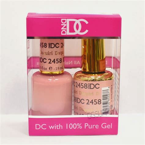 DND DC Duo Soak Off Gel Matching Nail Polish 2458 Daquiri Walmart