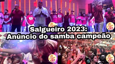 Salgueiro An Ncio Do Samba Campe O Youtube