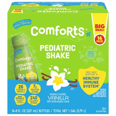 Comforts™ Vanilla Pediatric Shake Multipack 16 Pk 8 Fl Oz Kroger