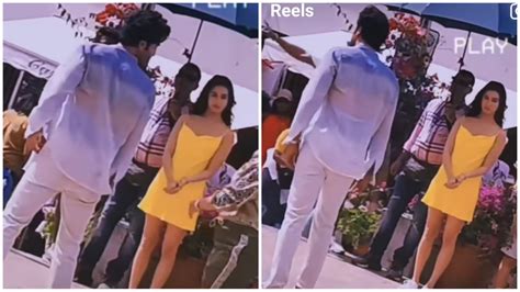 Viral Alert Ranbir Kapoor And Shraddha Kapoors Shoot Moment From