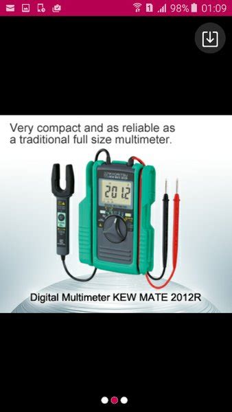 Jual Digital Multimeter With Clamp Sensor Kyoritsu 2012R Multitester