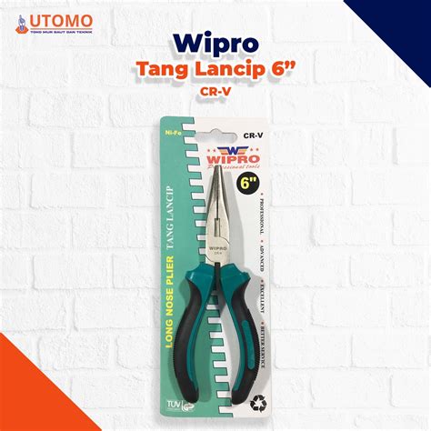 Jual TANG LANCIP 6 6inch 6in WIPRO Tang Potong Buaya Tang