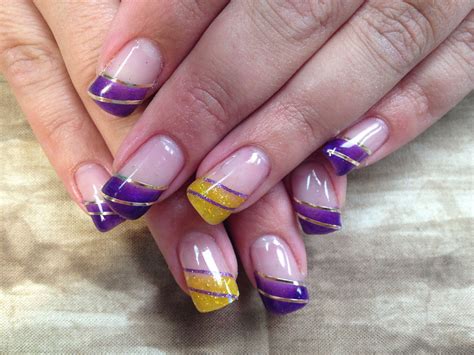 Minnesota Vikings Nail Art Ladyathertoilettepainting