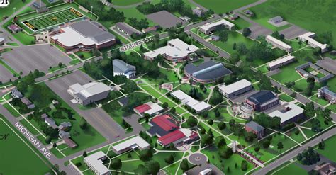 Adrian College Campus Map