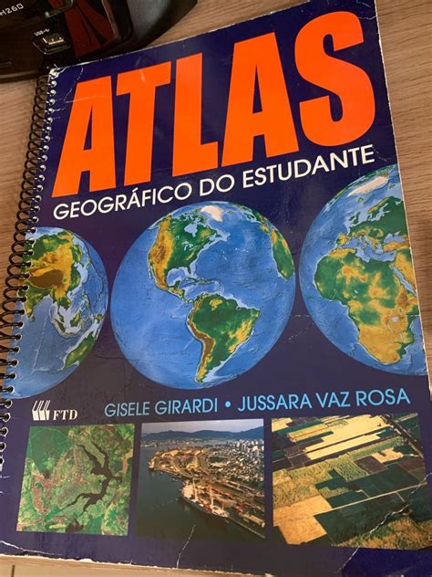 Atlas Geogr Fico Do Estudante Livro Ftd Usado Enjoei