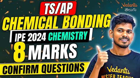 Ts Ap Class 11 Chemistry Ipe Chemistry Chemical Bonding Vedantu Telugu Youtube