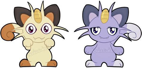 Meowths By Amberlea Draws On Deviantart