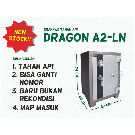 Jual Brankas Tahan Api Dragon A Ln Bisa Diganti Nomor Shopee Indonesia