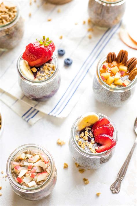 Overnight Chia Pudding Easy Recipe Flavor And Topping Ideas