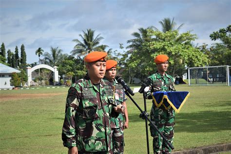 Apel Pembukaan Latihan Uji Siap Satuan Batalyon Komando Kopasgat