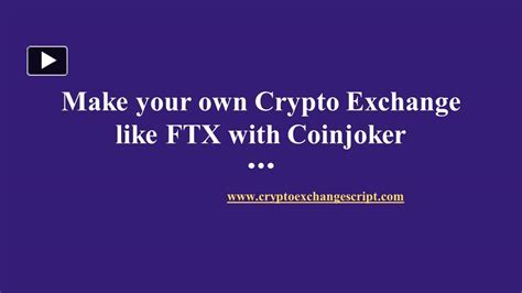 PPT FTX Exchange Script Access Crypto Derivatives Exchange In FTX