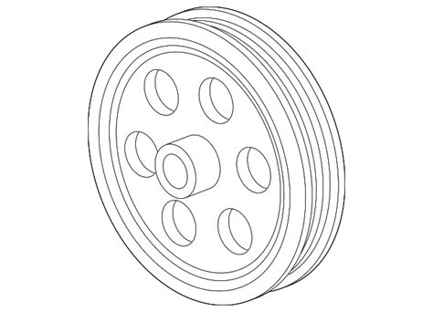 Gm Engine Water Pump Pulley Gm Parts Store