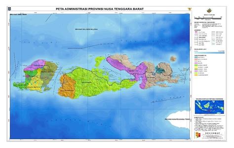 Peta Provinsi Nusa Tenggara Barat Gambar Dan Keterangannya - Riset