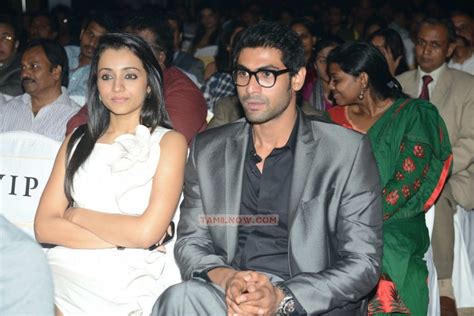 Trisha Krishnan And Rana Daggubati 895 Tamil Movie Event Audi Ritz Icon Awards Photos