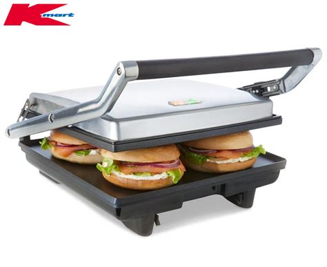 Anko By Kmart 4 Slice Flat Sandwich Press Au