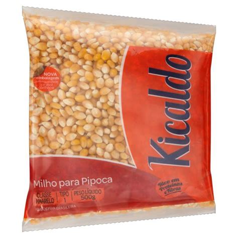 Milho Para Pipoca Tipo Kicaldo Pacote G Compre Mais Supermercados