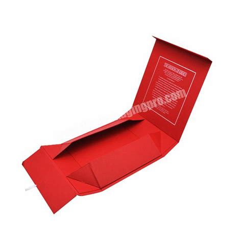 Wholesale Custom Logo Clamshell Magnetic Closure Rigid Cardboard Foldable Packaging Boxes For