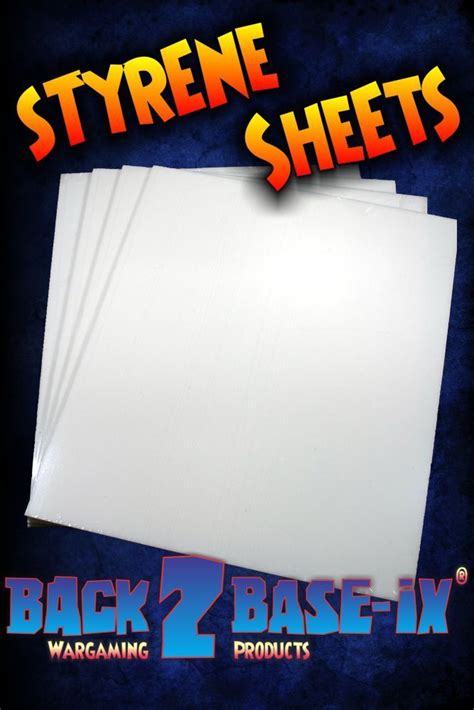 One (1) A4 x 1mm White Plasticard Styrene Plastic Sheet 300mm x 210mm | eBay | Styrene sheets ...