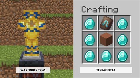 Crafting Recipes of Armor Trims in Minecraft 1.20 (2023)