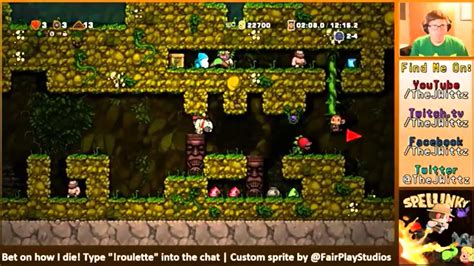 Spelunky Thejwittz Spelunky Death Roulette Returns Part 2 Youtube