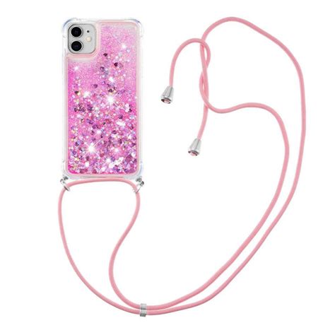 Iphone 11 Hoesje Met Glitter En Koord Accessoiresgoedkoop