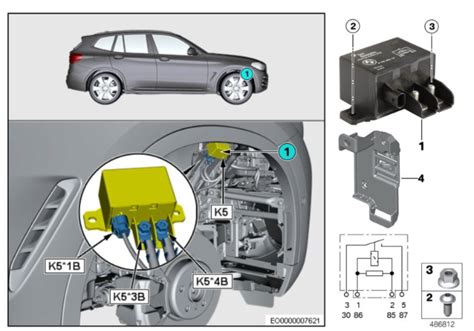 Fuse Box Diagram Bmw X3 G01 And Relay With Assignment And Location