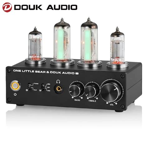 Douk Audio Przedwzmacniacz Rura Pr Niowa Fono Gramofonu T Mini E