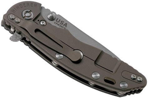 Rick Hinderer XM18 3 5 20CV Slicer Battle Bronze Black G10 Zakmes