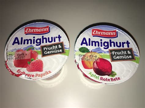 Ehrmann Almighurt Frucht Gemüse Erdbeere Paprika Apfel Flickr