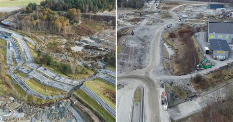 Se Bilderna F Re Och Efter Lerskredet I Stenungsund Svt Nyheter