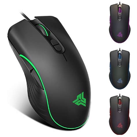 Mouse Gamer Dpi Ptico Led Para Jogos Rgb Usb Es