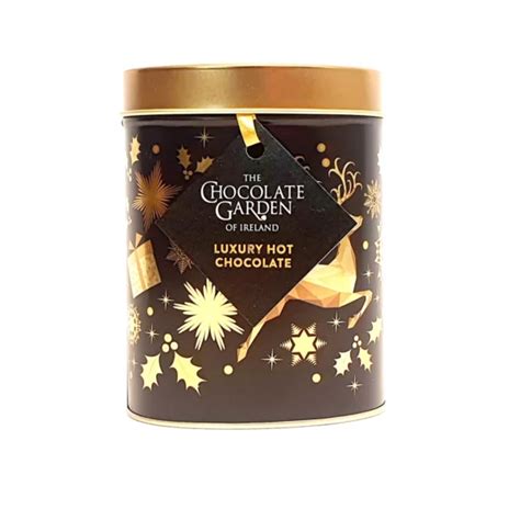 Christmas Hot Chocolate Tin The Chocolate Garden Of Ireland