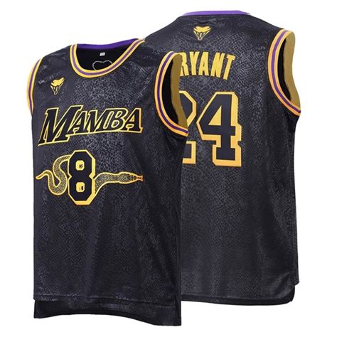 Piscotty Shirts New Los Angeles Lakers 8 Kobe Bryant Black Mamba