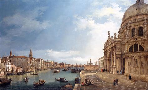 Art Reproductions Entrance to the Grand Canal: Looking East, 1744 by ...