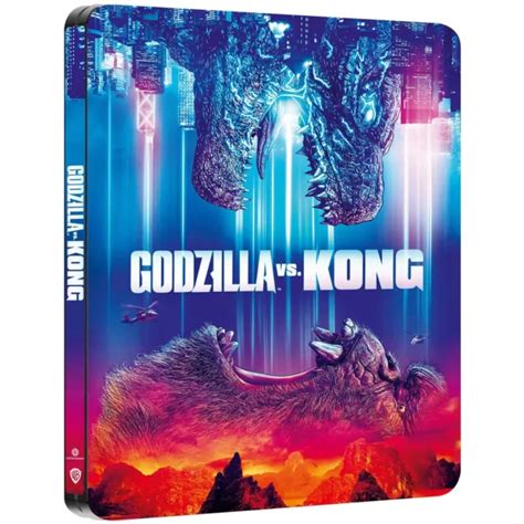 GODZILLA VS KONG 2 Disic Limited Edition 4K Ultra HD Steelbook Blu