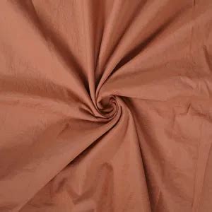 228t Full Dull Crinkle Nylon Taslon Fabric For Garment Nylon Fabric