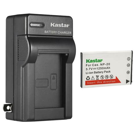 Kastar 1 Pack Battery And Ac Wall Charger Replacement For Casio Exilim Ex S100 Exilim Ex S500