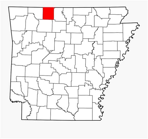 Arkansas Svg Map - White County Arkansas , Free Transparent Clipart ...