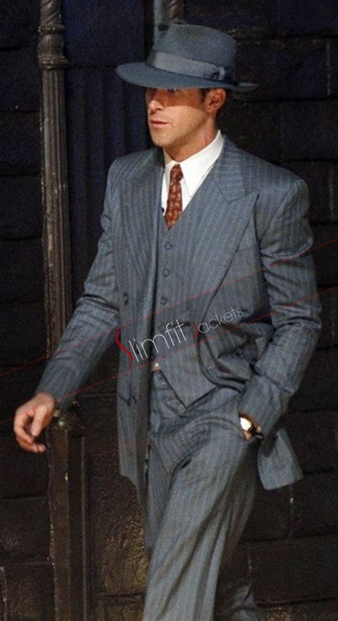 Gangster Squad Ryan Gosling (Sgt. Jerry Wooters) Suit | Designer suits ...