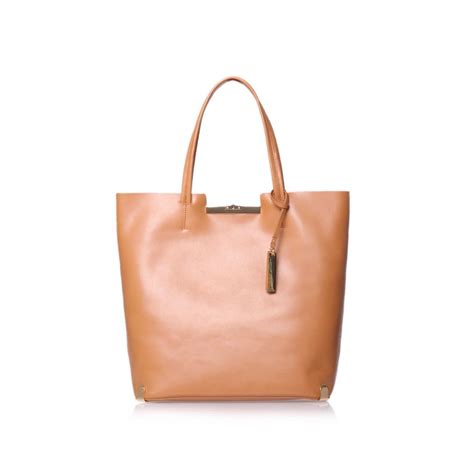 Vince Camuto Tan Leather Bag Black Leather Tote Bags