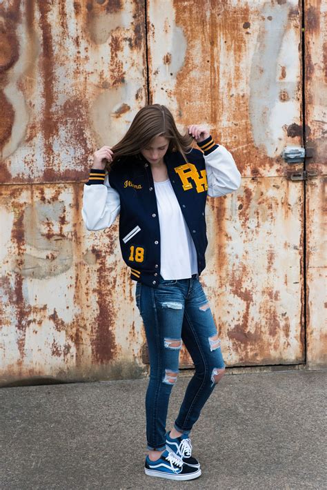 Letterman Jacket Ideas Varsity Jacket Outfit Varsity Letterman