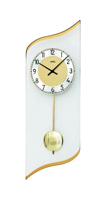 Horloge Murale Moderne Avec Mouvement Quartz De Ams Am W Neuf Eur