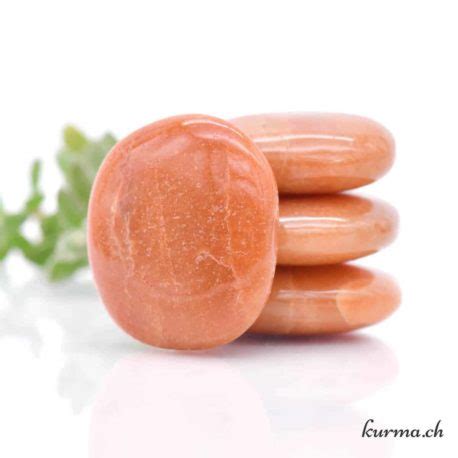 Galet De Massage Aventurine Orange Lithoth Rapie K Rma