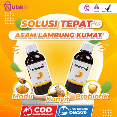 Jual Promo Madu Freshmag Original Herbal Untuk Asam Lambung Maag