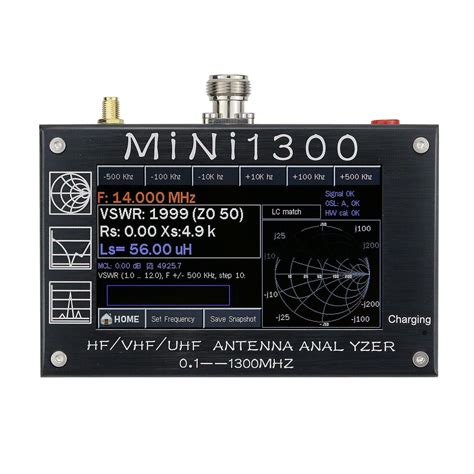 Mini1300 43 Lcd 01 1300mhz Hfvhfuhf Ant Swr Antenna Analyzer Meter