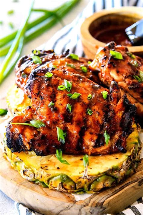 Juicy Smokey Sweet And Tangy Mesquite Pineapple Bbq Chicken