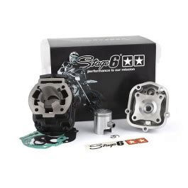 Kit Cylindre Stage6 StreetRace Fonte 50cc Derbi Euro 3 4 Dam Sport