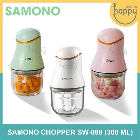 Jual Samono Food Processor Sw Food Chopper Kaca W Blender Kapsul